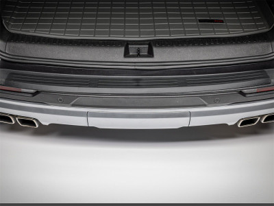 WeatherTech 24-26 GMC Acadia/Acadia Denali Behind 2nd Row BumperTopper - Black - BP0145 Photo - Primary