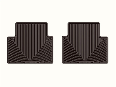 WeatherTech 18-23 Hyundai Kona 2nd Row Rear All-Weather Floor Mats - Cocoa - W217CO Photo - Primary