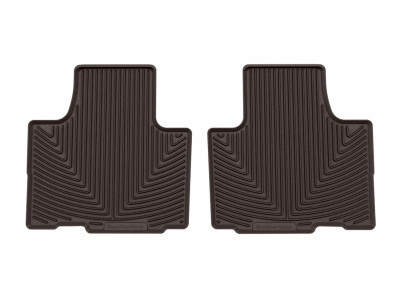WeatherTech 24-26 Lexus TX 2nd Row Rear All-Weather Floor Mats - Black - W676CO Photo - Primary