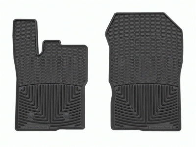 WeatherTech 24-25 Ford Ranger 1st Row Front All-Weather Floor Mats - Black - W697 Photo - Primary