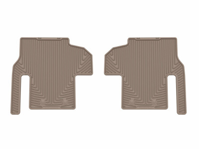 WeatherTech 22-26 Jeep Grand Wagoneer-WS Not Significant-2nd Row Rear All-Weather Floor Mats - Tan - W714TN Photo - Primary