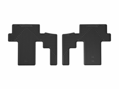 WeatherTech 22-26 Kia Carnival 2nd Row Rear All-Weather Floor Mats - Black - W726 Photo - Primary