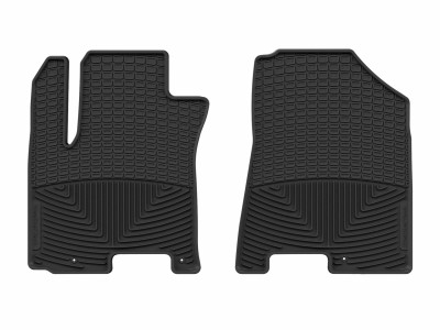 WeatherTech 20-26 Hyundai Venue 1st Row Front All-Weather Floor Mats - Black - W744 Photo - Primary