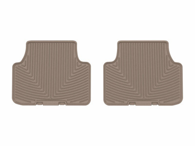 WeatherTech 19-25 Volkswagen Jetta 2nd Row Rear All-Weather Floor Mats - Tan - W750TN Photo - Primary