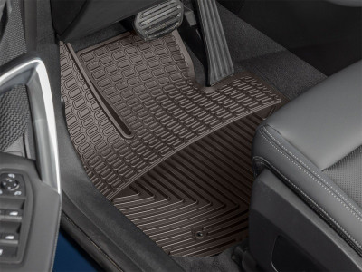 WeatherTech 23-26 BMW X1 28i 1st Row Front All-Weather Floor Mats - Cocoa - W775CO Photo - Primary