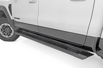 Rough Country HD2 Aluminum Running Boards Crew Cab | Ram 1500 (19-26)/1500 TRX (21-24)