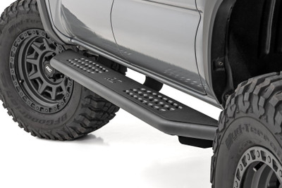 Rough Country OV2 Running Boards Side Step Bars | Crew Cab | Toyota Tacoma 2WD/4WD (16-23)