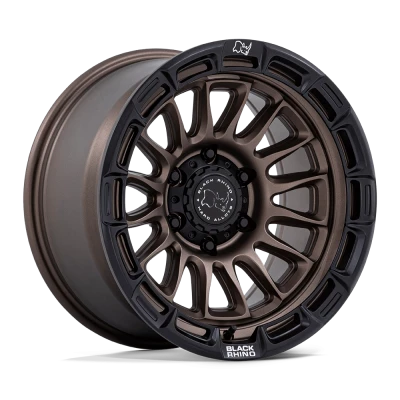 BLACK RHINO RIVAL BURNT BRONZE W/ MATTE BLK-LP 17X9 5X127 -12mm