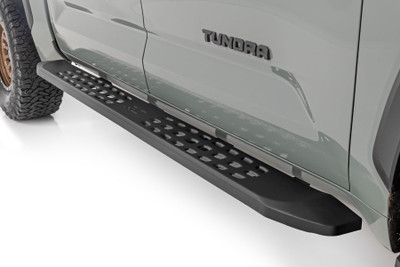Rough Country RPT2 Running Board Crew Cab | Black | Toyota Tundra 2WD/4WD (2022-2026)