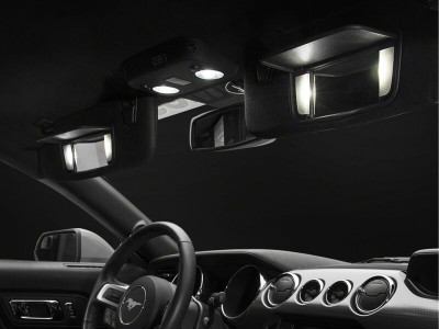Raxiom 15-23 Ford Mustang Axial Series Stage 1 Interior LED Lighting Kit- Cool White - 390268 Photo - Primary