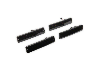 Raxiom 76-86 Jeep CJ7 Axial Series LED Side Marker Lamps- Smoked- Front and Rear - J194503 Photo - Primary