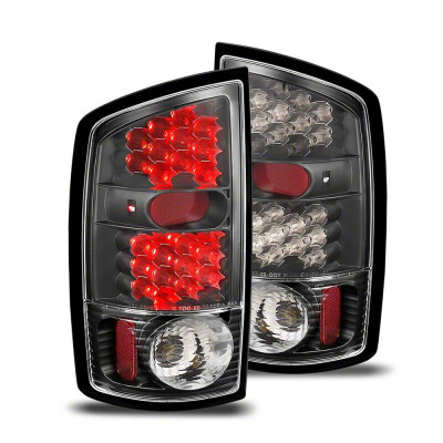Raxiom 02-05 Dodge RAM 1500 LED Tail Lights- Black Housing- Clear Lens - R110151 Photo - Primary