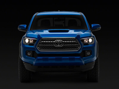 Raxiom 16-23 Toyota Tacoma Axial Series OE Replacement Headlights- Black Housing- Clear Lens - TT26262 Photo - Primary