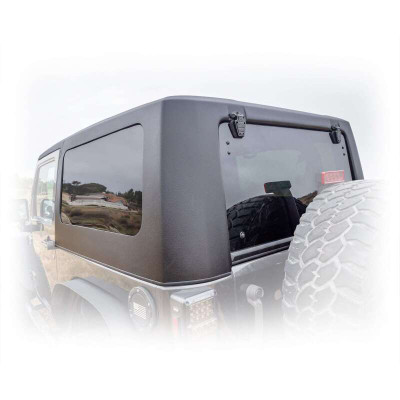 Turn Offroad 07-18 Jeep JK 2 Door Squareback Hardtop 2-Piece - White - HTJKSQ2-M2W Photo - Primary