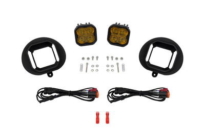 Diode Dynamics SS3 Sport Type DR Kit ABL Yellow SAE Fog - DD8015 Photo - Primary