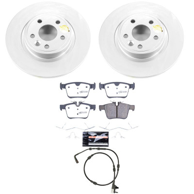Power Stop 18-19 Jaguar E-Pace Rear Z36 Coated Truck & Tow Brake Kit - CPK8109-36 Photo - Primary