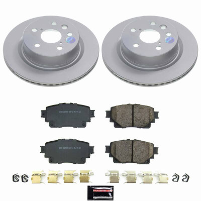 Power Stop 21-25 Lexus IS300 Rear Z17 Coated Brake Kit - CRK9302 Photo - Primary