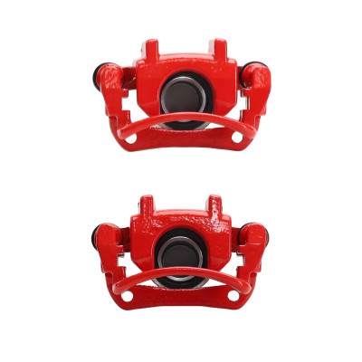Power Stop 09-15 Toyota Venza Rear Red Caliper w/Bracket (Pair) - S15086 Photo - Primary