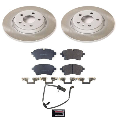 Power Stop 2020 Audi A4 Rear Semi-Coated Rotor Kit - SC8648 Photo - Primary
