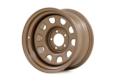 Rough Country Steel Wheel Bronze | 15x8 | 5x4.5 | 3.30 Bore | -19
