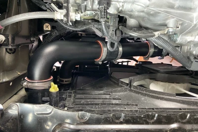HPS Performance Intercooler Charge Pipe (Cold Side), 2023-2025 Toyota GR Corolla 1.6L Turbo Black