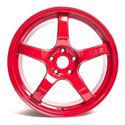 Gram Lights 57CR 18x9.5 +38 5-100 Milano Red Wheel (Minimum Order Quantity 20) - WGCRX38DMRP
