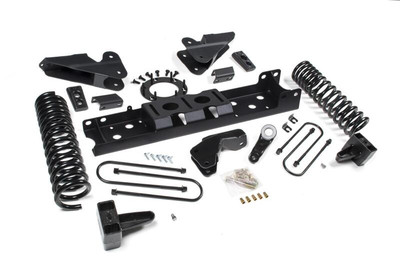 Zone Offroad 2019 Ram 3500 4in Radius Arm Bracket Gas - 2in Rear Block w/ Overload - Nitro Shocks - ZOND108N Photo - Primary