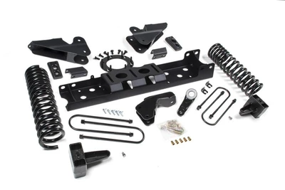 Zone Offroad 2019 Ram 3500 4in Radius Arm Bracket Gas - 3in Rear Block w/ Overload - Nitro Shocks - ZOND106N Photo - Primary