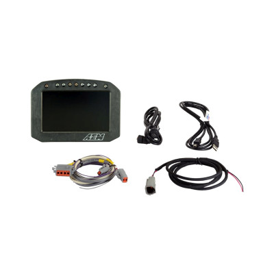 AEM CD-5L Carbon Logging Flush Digital Dash Display - 30-5601F Photo - Primary