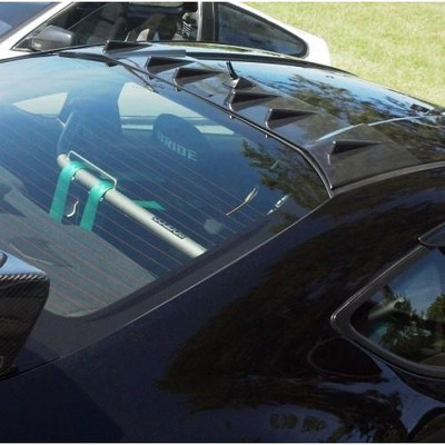 BLOX Racing 13-14 Scion/Subaru FR-S/BRZ Vortex Generator Fins for OEM Mast - ABS Black - BXPP-26010-3 Photo - Primary