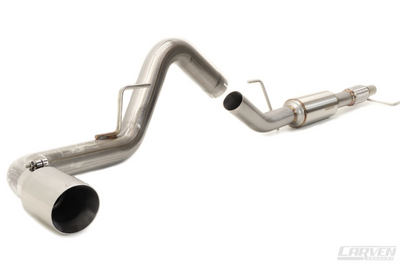Carven 15-20 Ford F-150 Ecoboost Competitor Series Cat-Back w/TR-Series Muf. & 4in Tip-Polished - CF1006 User 1