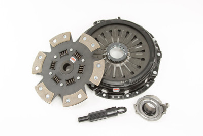Comp Clutch 03-06 Mitsubishi Lancer Evo 7/8/9 Stage 4 - 6 Pad Ceramic Clutch Kit - 5152-1620 Photo - Primary