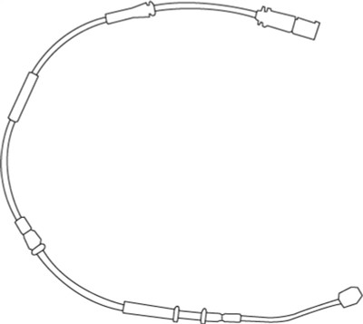 EBC 2015+ Mini Cooper Hardtop (F55) 1.5L Turbo (4 Lug Rotor) Rear Wear Leads - EFA185 Photo - Primary