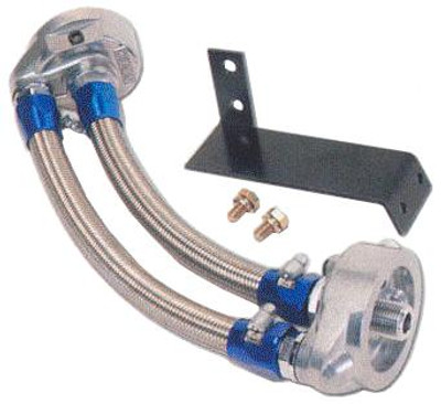 GReddy 93-97 Toyota Supra 2JZ-GTE Oil Filter Relocation Kit - 12014903 Photo - Primary