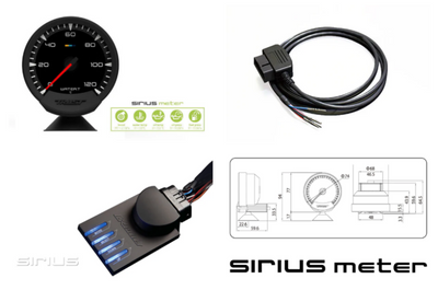 GReddy Sirius OBD Set (Water Temperature Meter) - 74mm - 16001756 User 1
