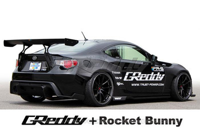 GReddy Scion 2013 FR-S/Subaru BRZ ZN6(4u-GSE)/ZC6(FA20) X Rocket Bunny 86 Aero FR-S Rear Diffuser - 17010215 Photo - Primary