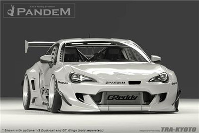 GReddy Pandem V3 Aero / Toyota 86 / Scion FR-S / Subaru BRZ Aero Kit without Wings - 17010270