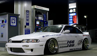 GReddy 94-96 Nissan 240SX S14 Rocket Bunny Front Wide Fenders Ver. 1 - 17020254 Photo - Primary