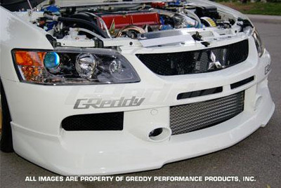GReddy 06-07 Mitsubishi Evolution IX Urethane Front Lip Spoiler  **Must Ask/Call to Order** - 17030012 Photo - Primary