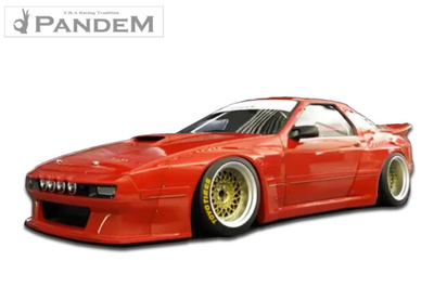 GReddy Pandem 85-92 Mazda RX-7 FC3S Complete Wide Body Aero Kit WITH WING (Special Order) - 17040330 User 1