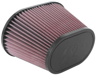 K&N Universal Clamp-On Air Filter 3.5in Flg ID x 8.5x5.25in B OD x 6.25x4in T OD x 5.5in H - RU-5040 Photo - Primary