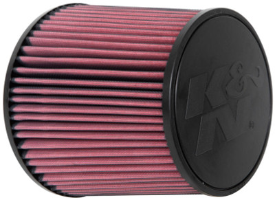 K&N Universal Clamp-On Air Filter 5in Flange ID x 8in Base OD x 6.625in Top OD x 8.625in Height - RU-5294 Photo - Primary