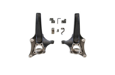 MaxTrac 19-20 GM C1500 2WD 3.5in Front Lift Spindles w/Extended DOT Compliant Brake Lines - 701935 User 1