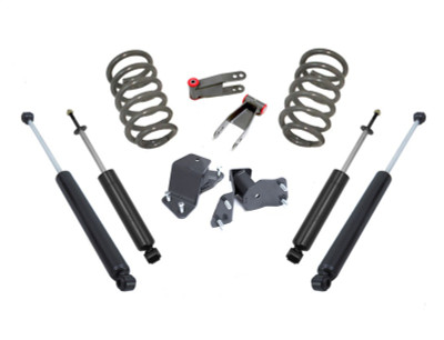 MaxTrac 88-98 GM C1500/2500 2WD V8 5/6 Lug 2in/4in Lowering Coil Kit - K330524-8 Photo - Primary