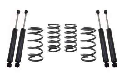 MaxTrac 65-72 Chevrolet C10 2WD 2in/4in Lowering Coil Kit - K331124 Photo - Primary