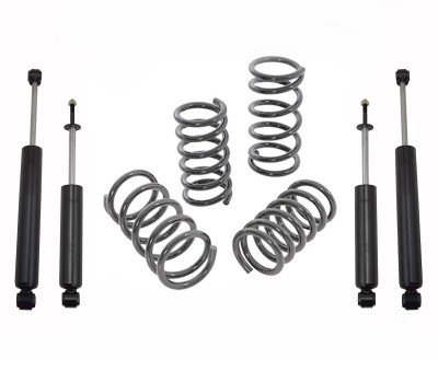 MaxTrac 09-18 RAM 1500 2WD V8 4 Door 2in/3in Lowering Coil Kit - K332923 Photo - Primary