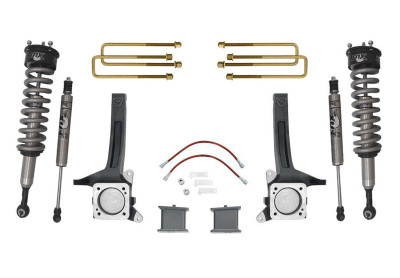 MaxTrac 07- 18 Toyota Tundra 2WD 6in/4in MaxPro Elite Spindle Lift Kit w/FOX Shocks - K886764F Photo - Primary