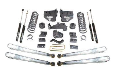 MaxTrac 14-18 RAM 2500 4WD 6in/3in MaxPro Coil Lift Kit w/4-Link Arms & MaxTrac Shocks - K947263L Photo - Primary