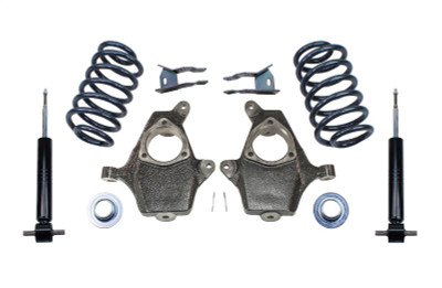 MaxTrac 07-14 GM C/K1500 SUV 2WD/4WD 3in/4in Lowering Spindle Kit - KS331234S Photo - Primary