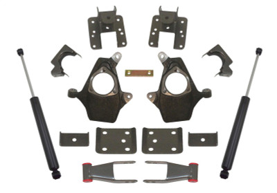 MaxTrac 07-16 GM C/K1500 2WD/4WD (Non Magneride) 2in/4in Lowering Spindle Kit - KS331324 Photo - Primary